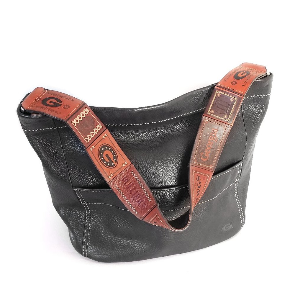 Fossil Georgia Bulldogs UGA Leather Handbag